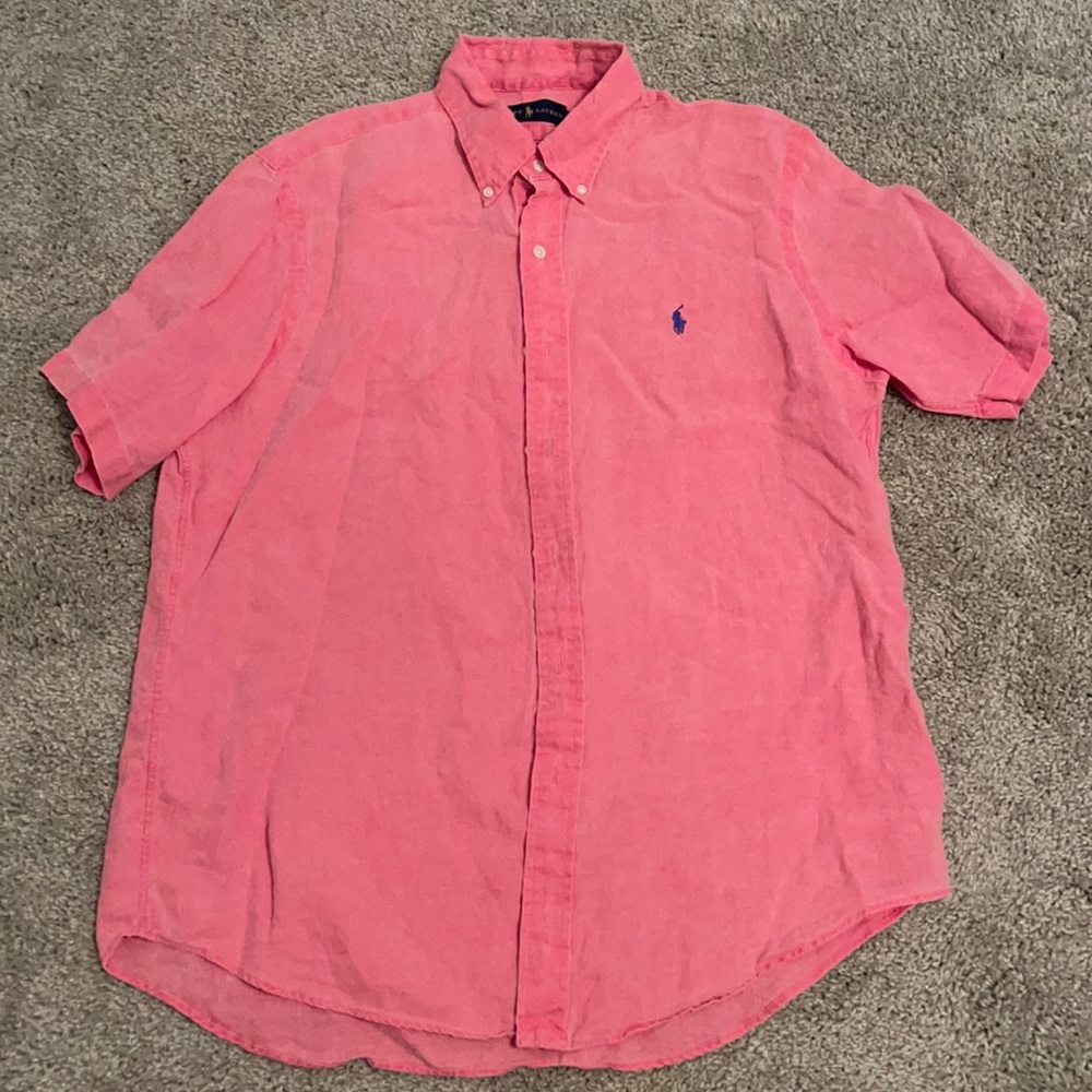Polo linen button up